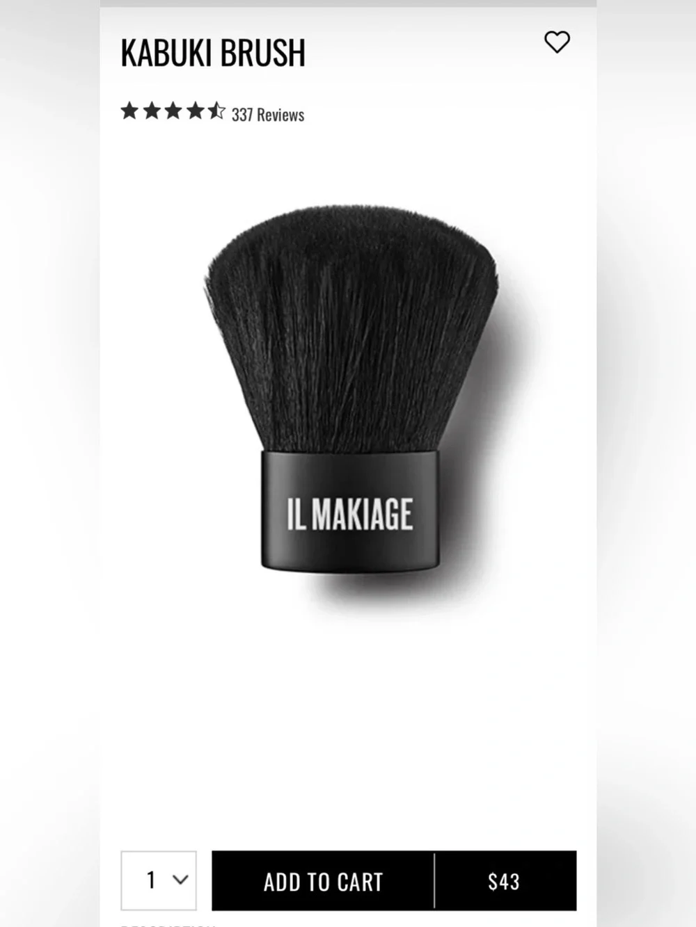 3 Professional Makeup Brushes NIB by IL MAKIAGE